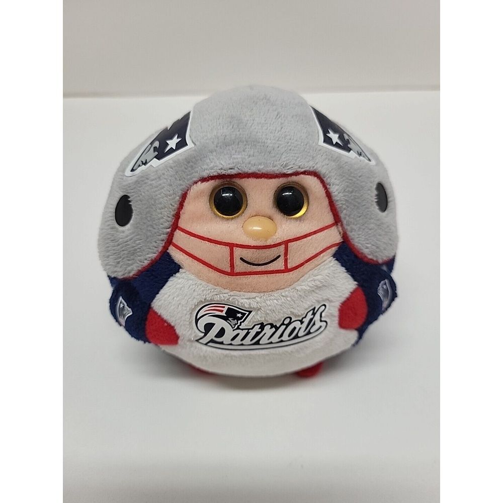 Ty New England‎ Patriots Ball Plush 5 Inch 2013 Stuffed Animal Toy Collect